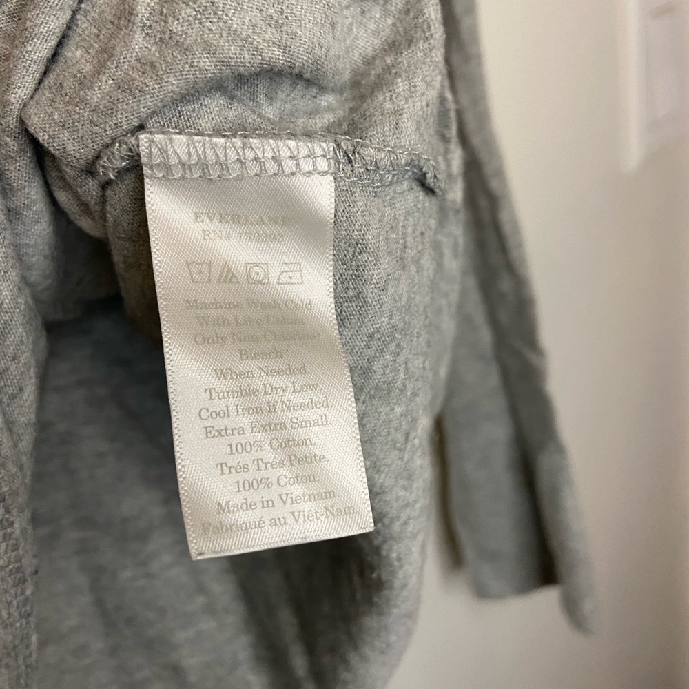 Everlane Long Sleeve Essential Basic Top - image 4